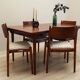 Set of four chairs, Danish design, 1970s, production: Denmark