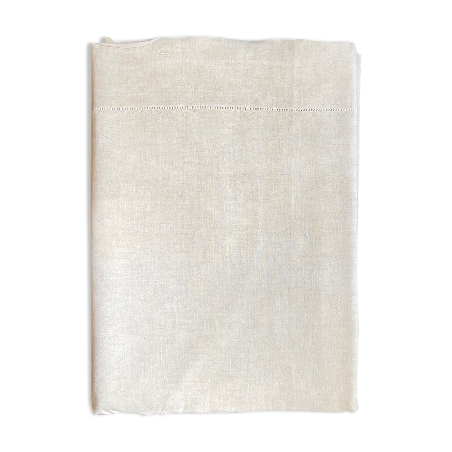 Drap Descamps en métis avec jour Venise ☐ 240 x 340 cm