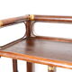 Large rattan shelf