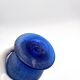 Murano Soliflore Vase V Nason C Cobalt Blue Frosted 38cm Label