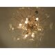 Transparent butterfly murano glass sputnik oval chandelier