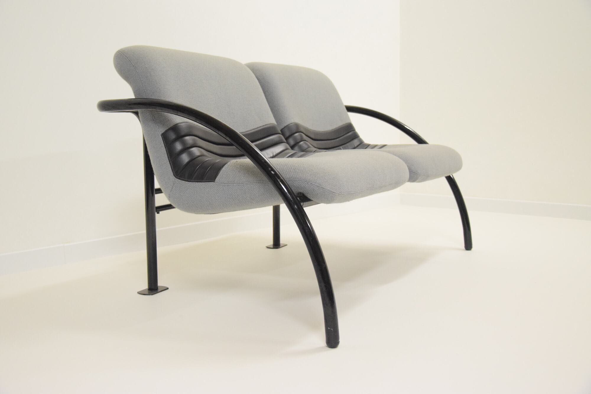 Sofa 2 places sofa seat Airborne - vintage years 80 / 90