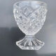 Vintage crystal coquetier