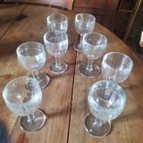 8 bistro glasses