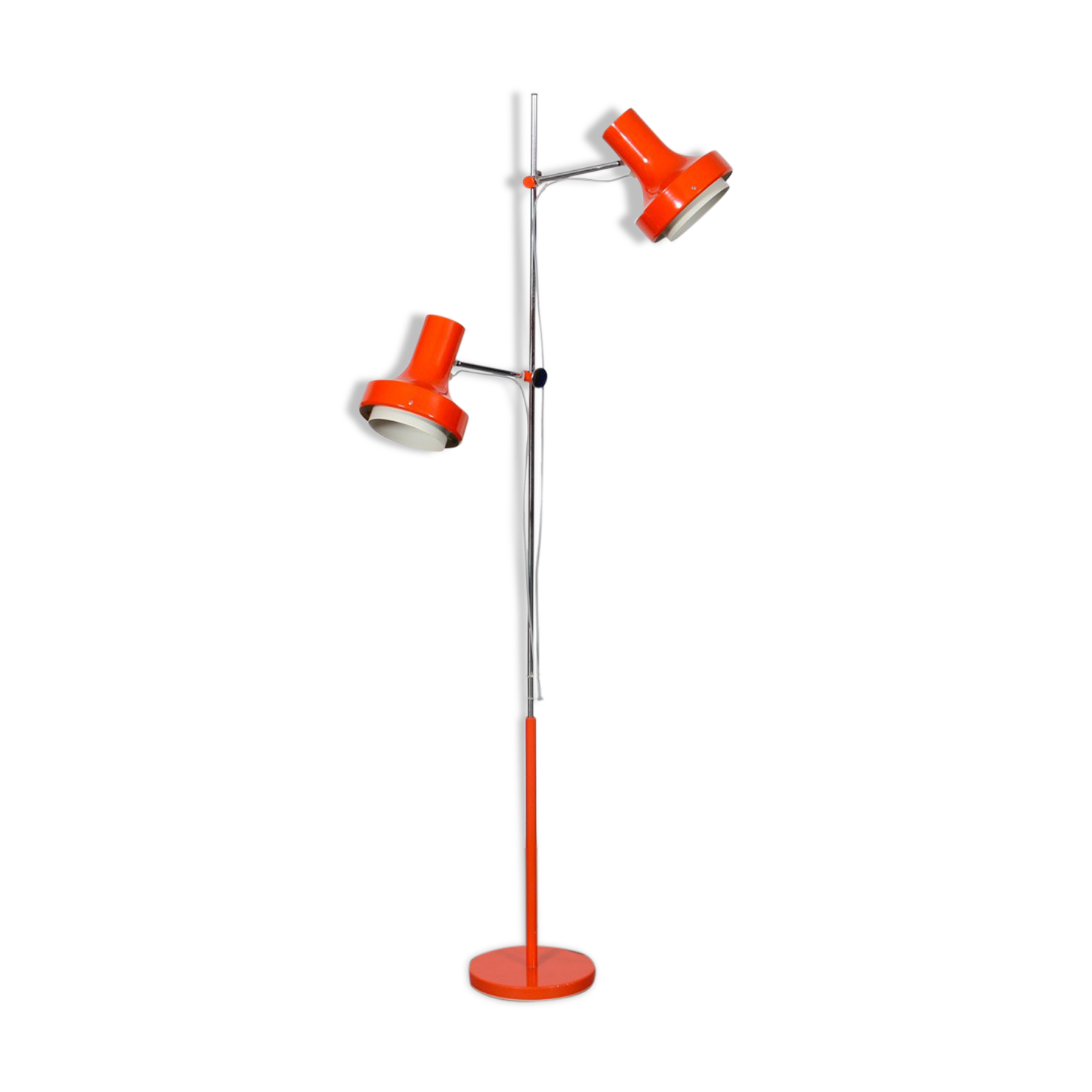 Vintage floor lamp by Josef Hurka for Napako, 1970