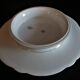 Plat assiette à talon porcelaine de Paris monogramme Ch. Pillivuyt XIXème