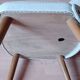 4 vintage Baumann Essor chairs in wood and skai from the 1960s.