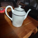 White Limoges teapot