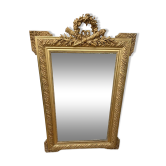 Old re-patinated mirror