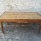 Farmhouse table with two extensions