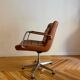 Leather chair by Jorgen Kastholm for Kusch & Co. 1970s.