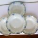 4 vintage deep plates from St Amand 220631