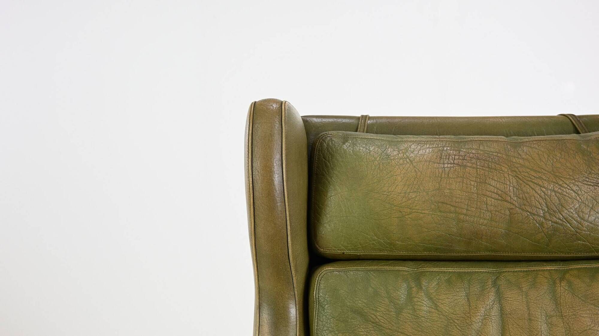 Fredrik Kayser, Wingback Armchair, Model 965h For Vatne Møbler. C.1960