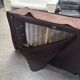 Vintage leather 2 seat sofa by Lesser, 1970s (1 of 2)
