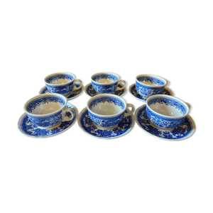 Service à thé 6 tasse et soucoupes