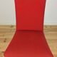 Vintage Steiner 60s chair, red, wood