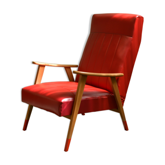 Fauteuil scandinave vintage