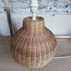 Rattan lamp foot