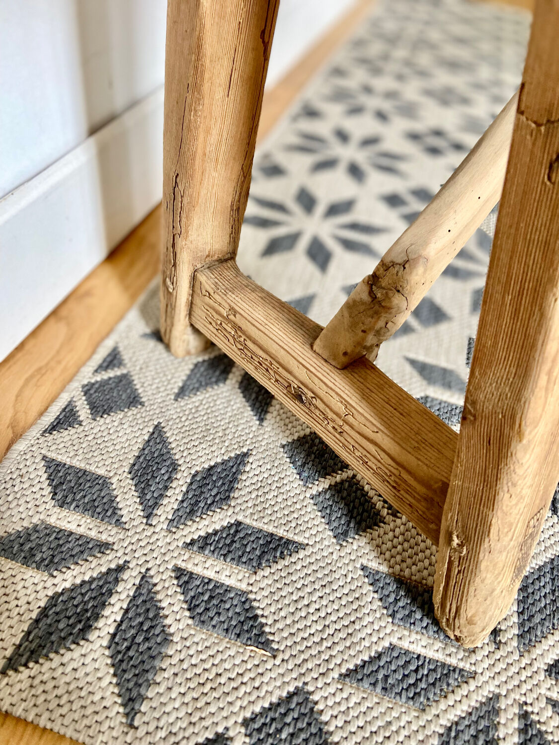 Restored farm bench - 193 cm