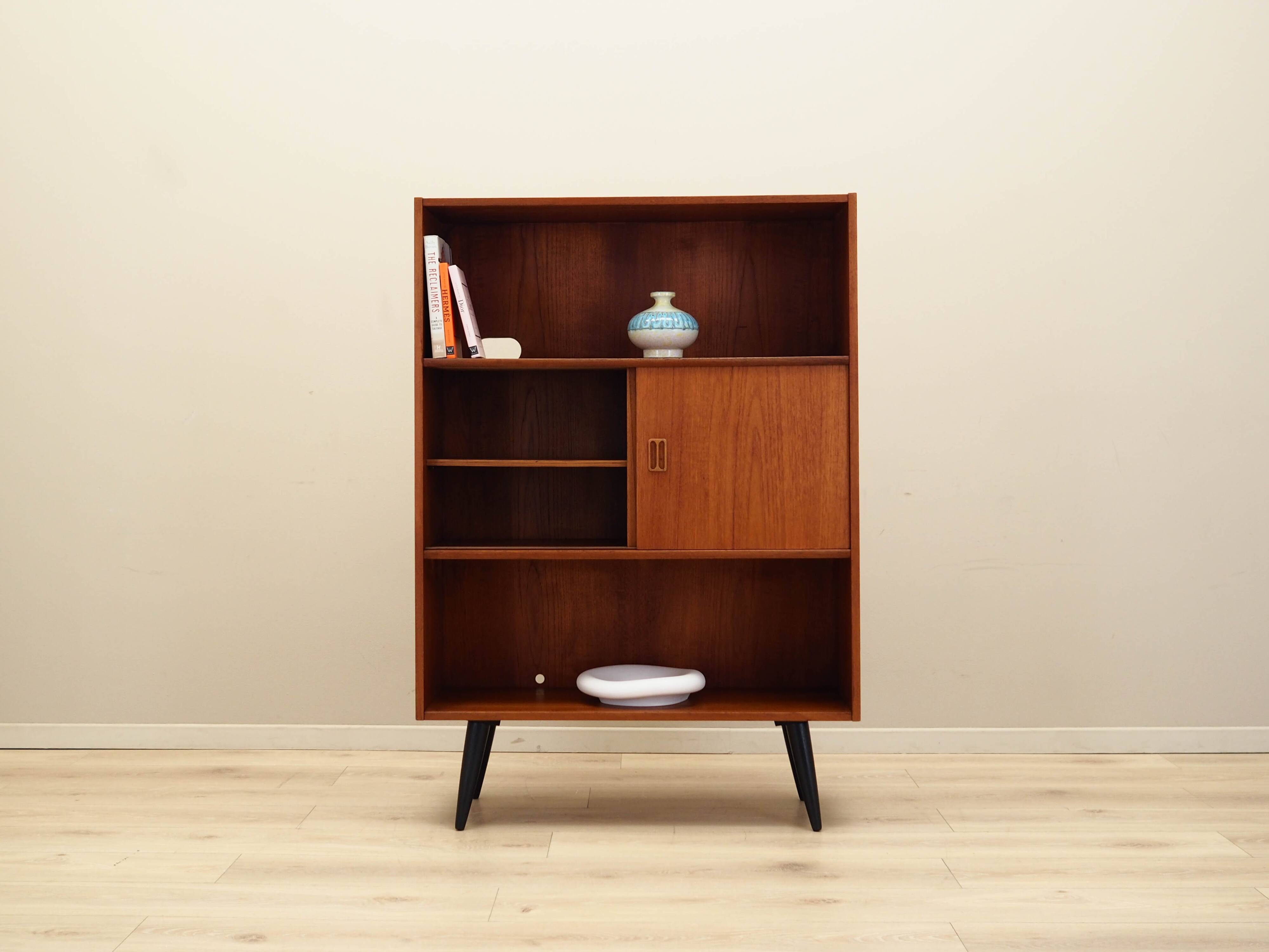 Teak bookcase, Danish design, 1970s, made in Denmark