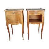 Pair of Louis XV style bedside tables