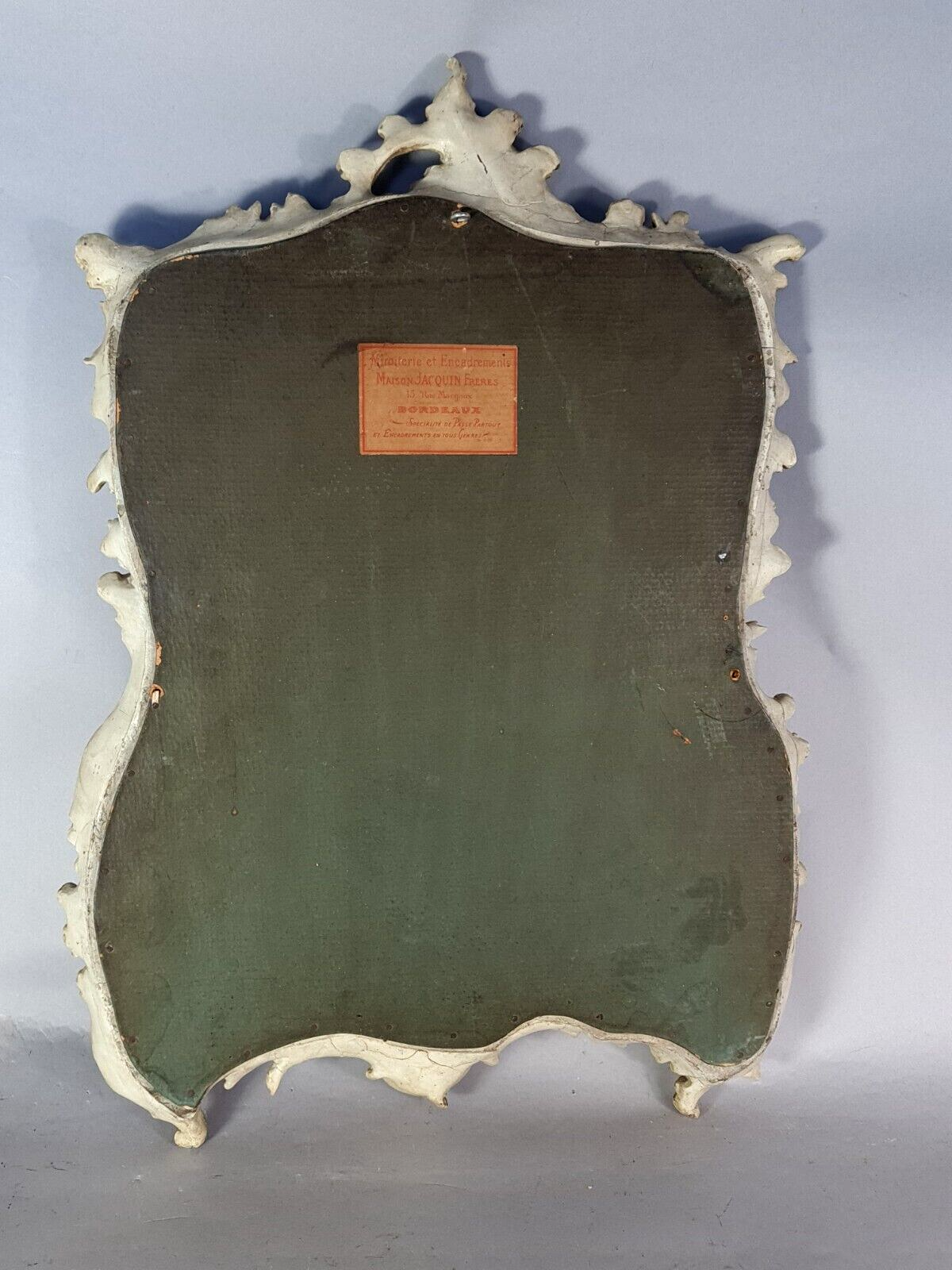 Beveled mirror late nineteenth century 61x44cm