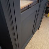 Patinated wooden library