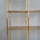 Shelf "false bamboo" 80 years gold metal