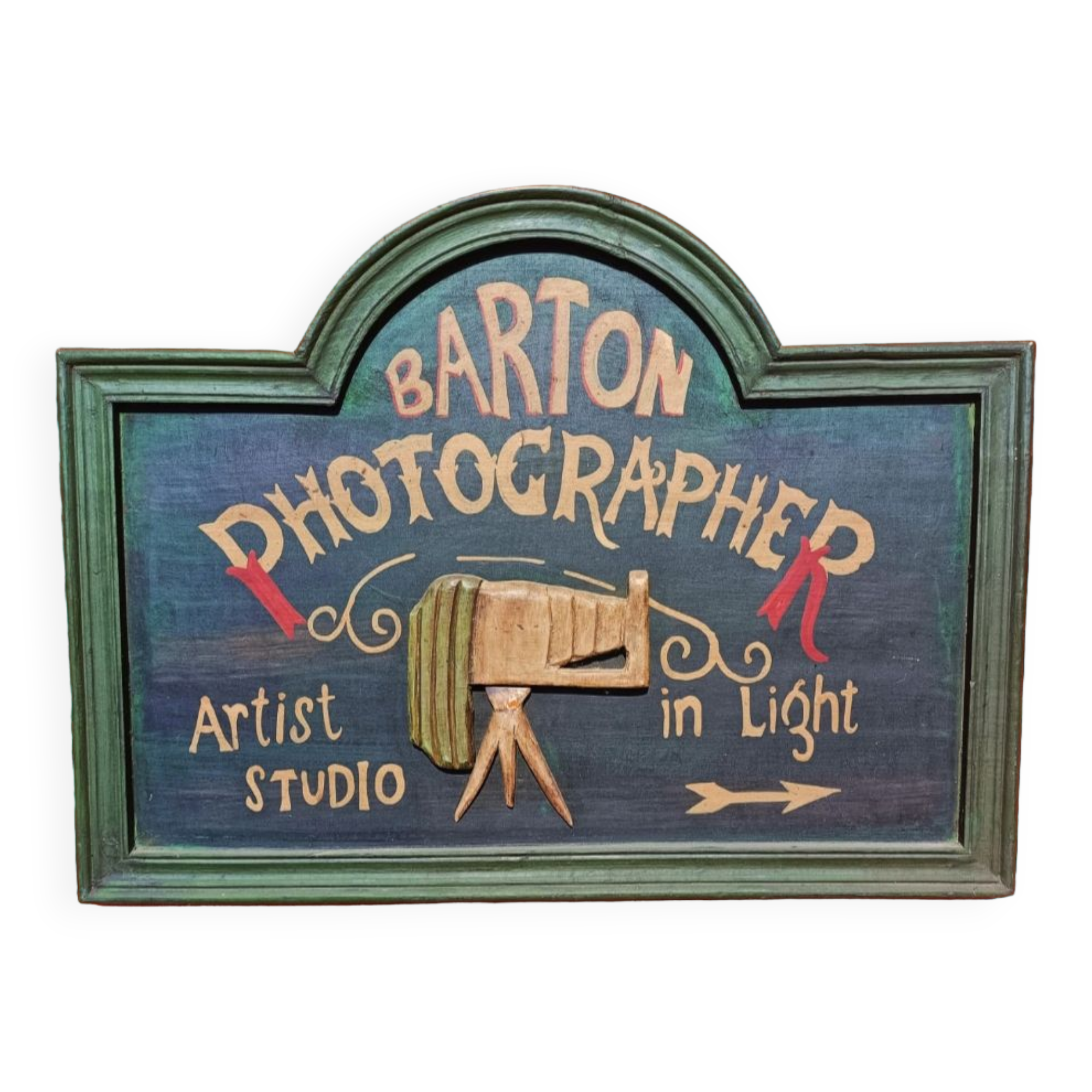 Wooden wall decoration - Vintage -