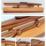 Kayak scale model violet wood