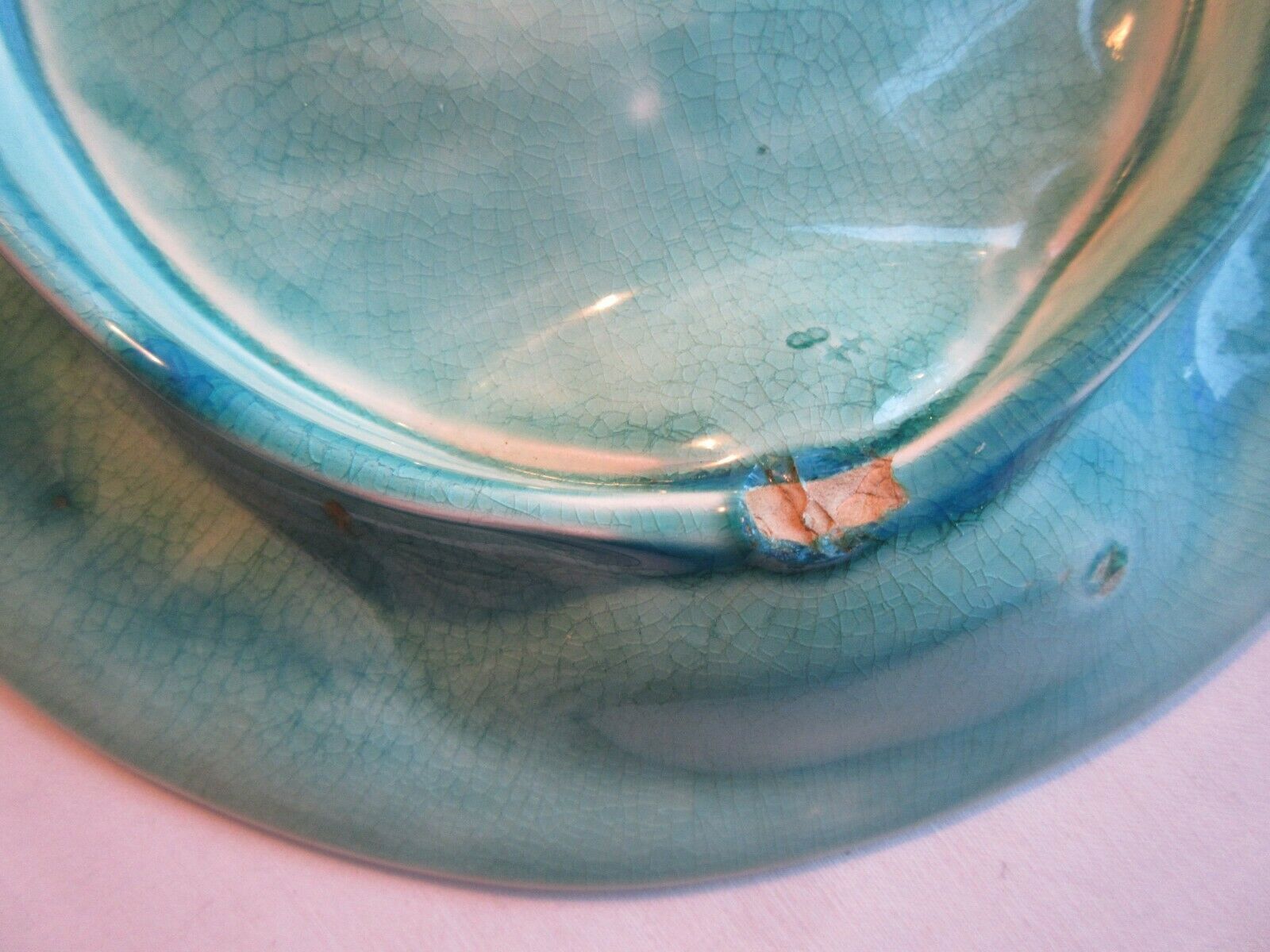 Asparagus plate in dabbling, with a leaf of green cabbage