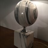 Marble barber lamp from the 70s
