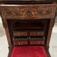 Louis XV style lady's secretary in light wood marquetry, 20th century.