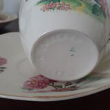 Tasses et assiettes dessert Anglaises Royal Tudor