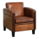 Very interesting sheepskin Art Deco design armchair with a great design