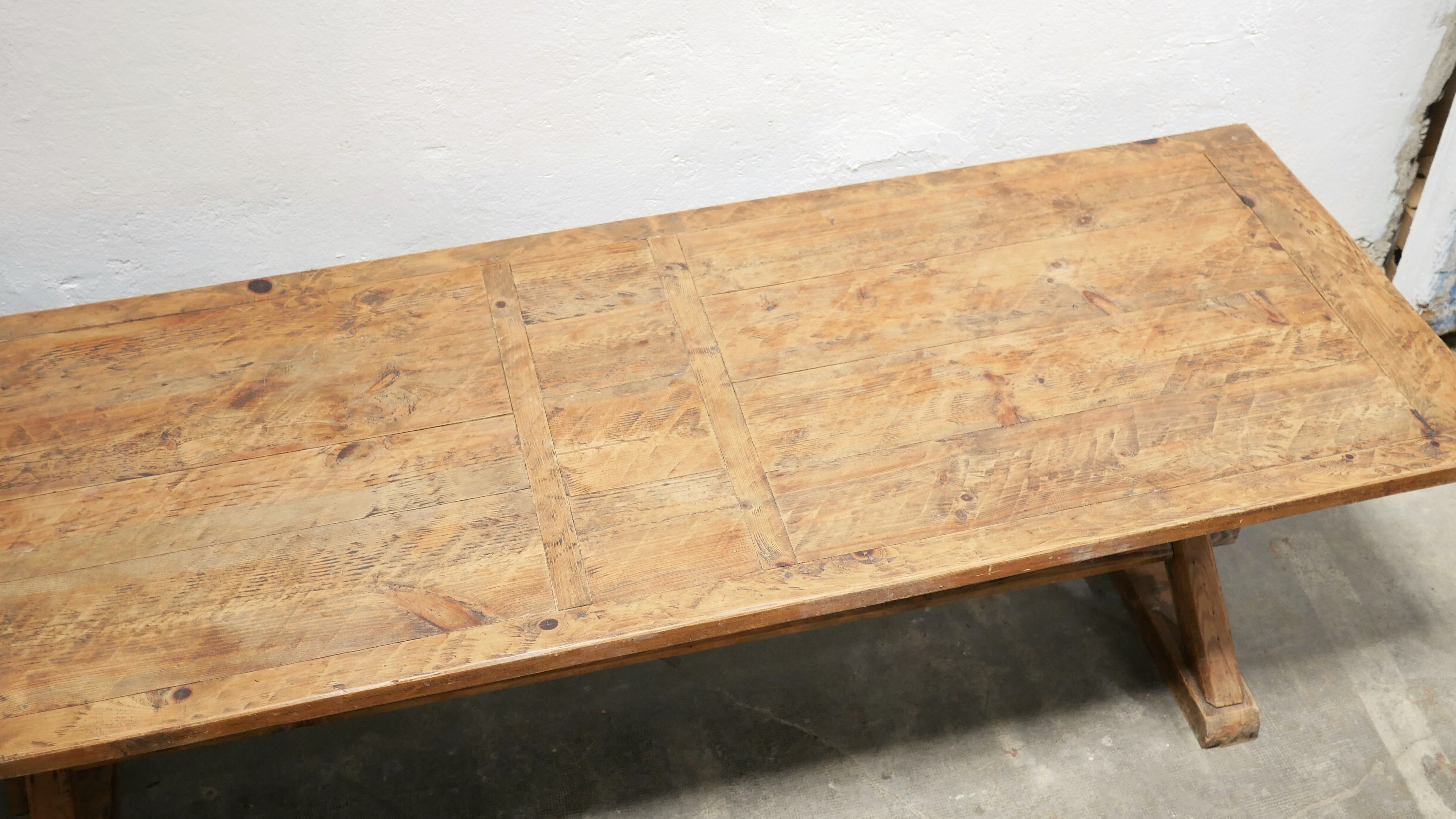 Vintage farm dining table