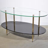 Glass coffee table 1960