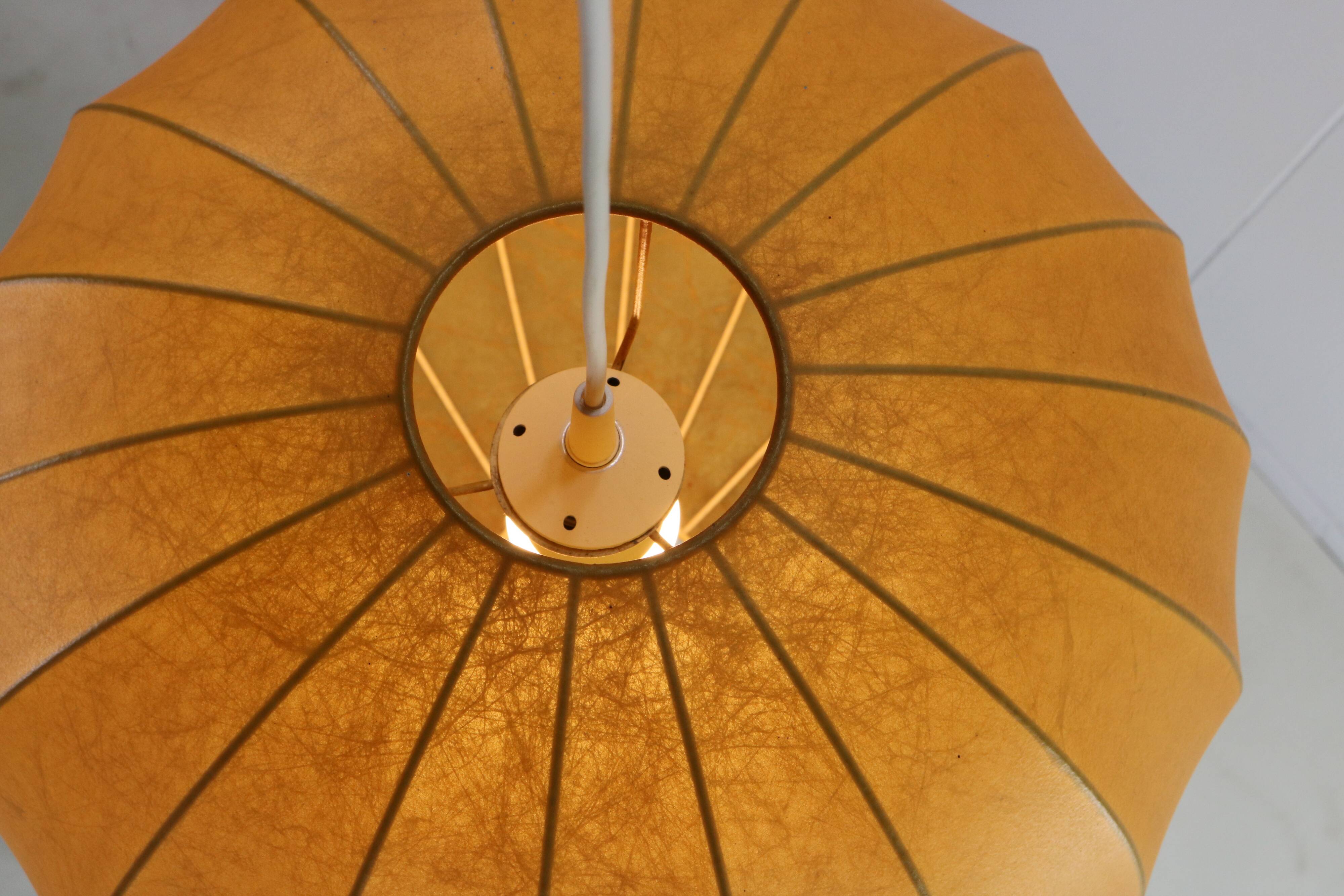 Sixties cocoon pendant lighting by Goldkant Leuchten Germany