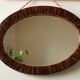 Oval mirror