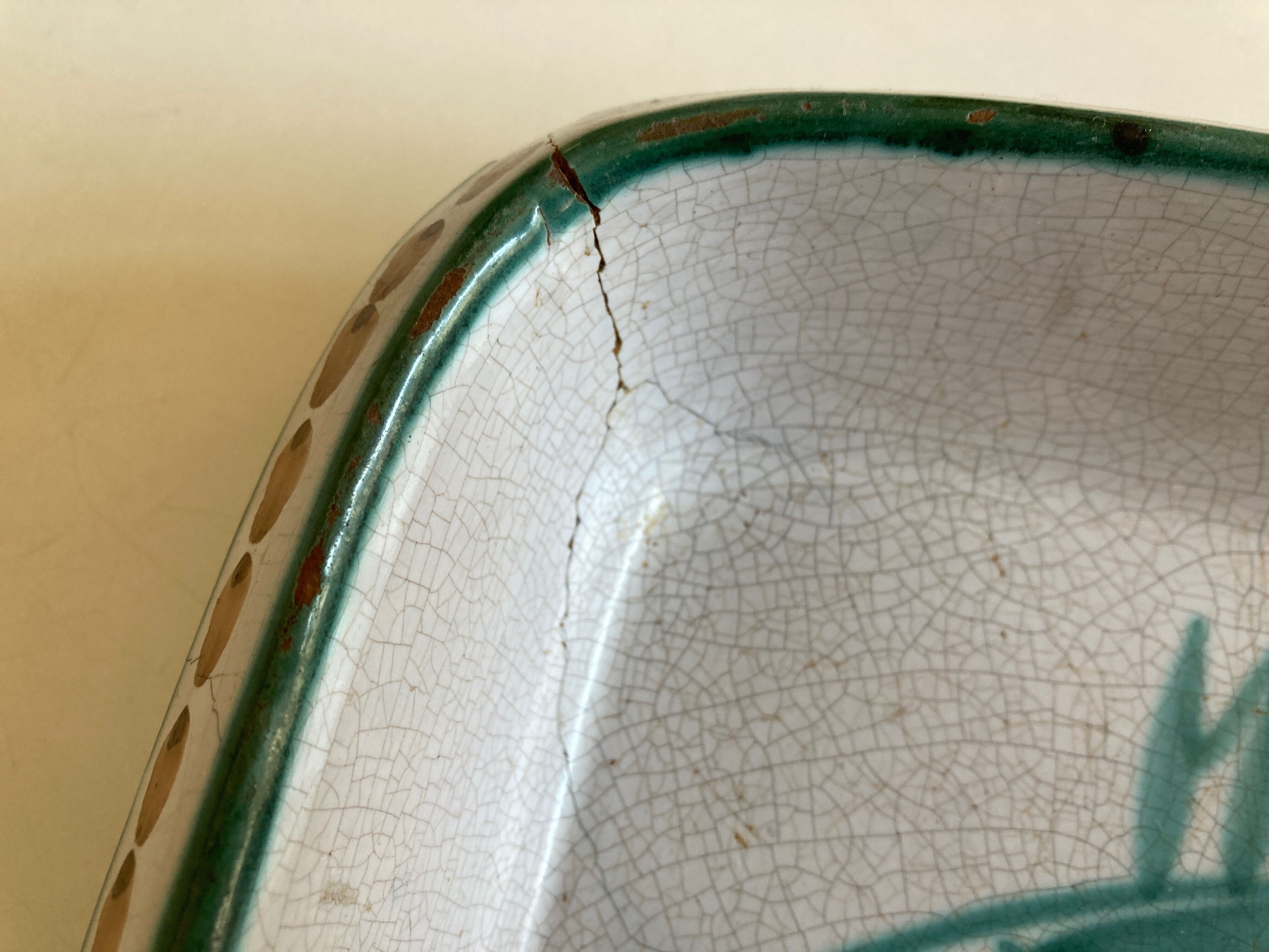 Fish dish Robert Picault Vallauris 1960