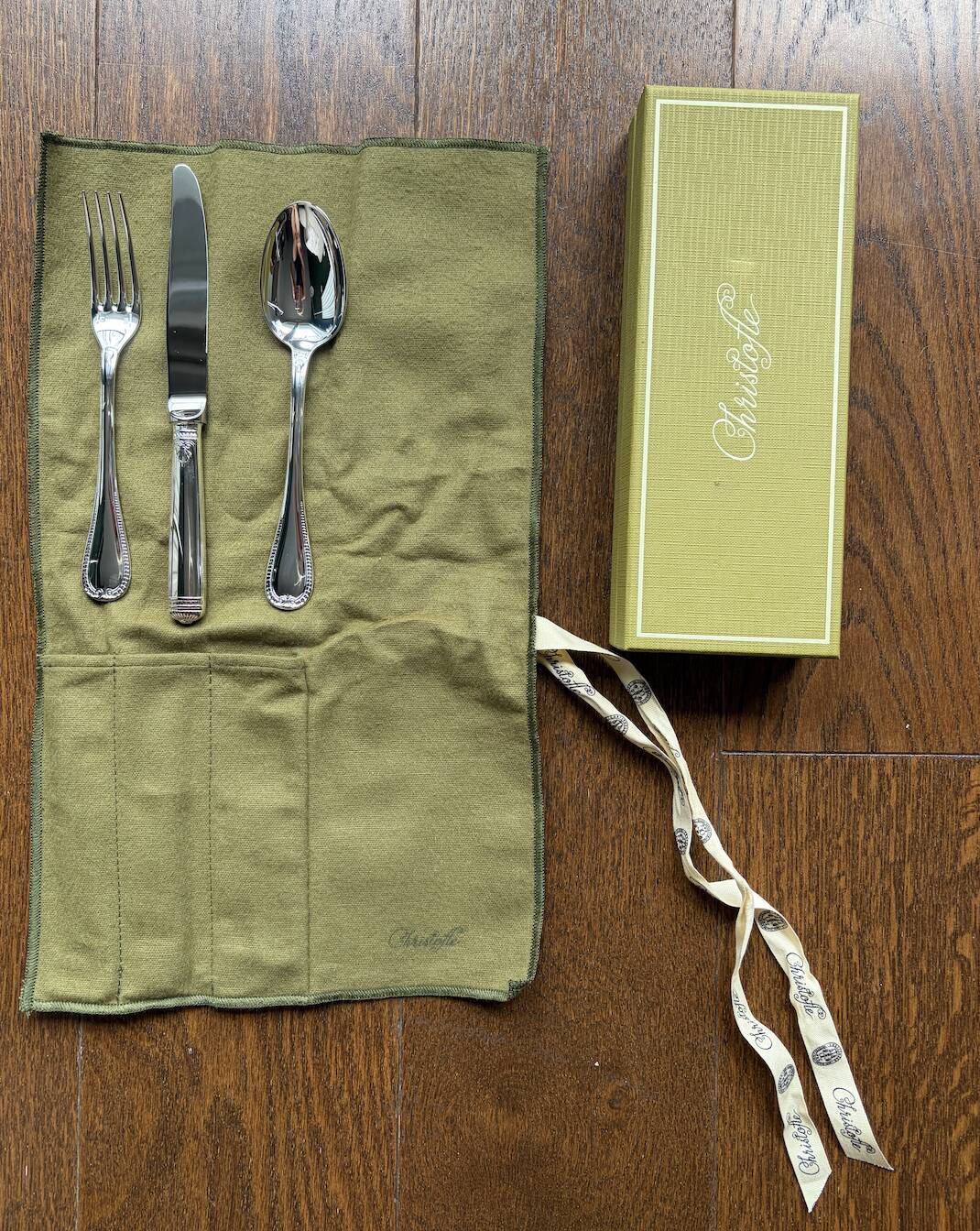Christofle Malmaison picnic set