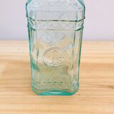 Vintage octopus glass decanter bottle