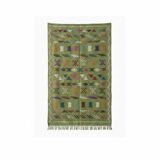 Small green Berber rug 100x150 cm