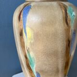Colored ceramic vase