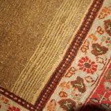 Handmade antique Persian Tabriz rug 121cm x 167cm 1900s