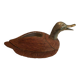 Ceramic and Brass Duck Catchall, Tarzia Firenze, Italian Work,