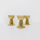 3 Hans-Agne Jakobsson L159 candlesticks - 1960