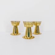 3 Hans-Agne Jakobsson L159 candlesticks - 1960