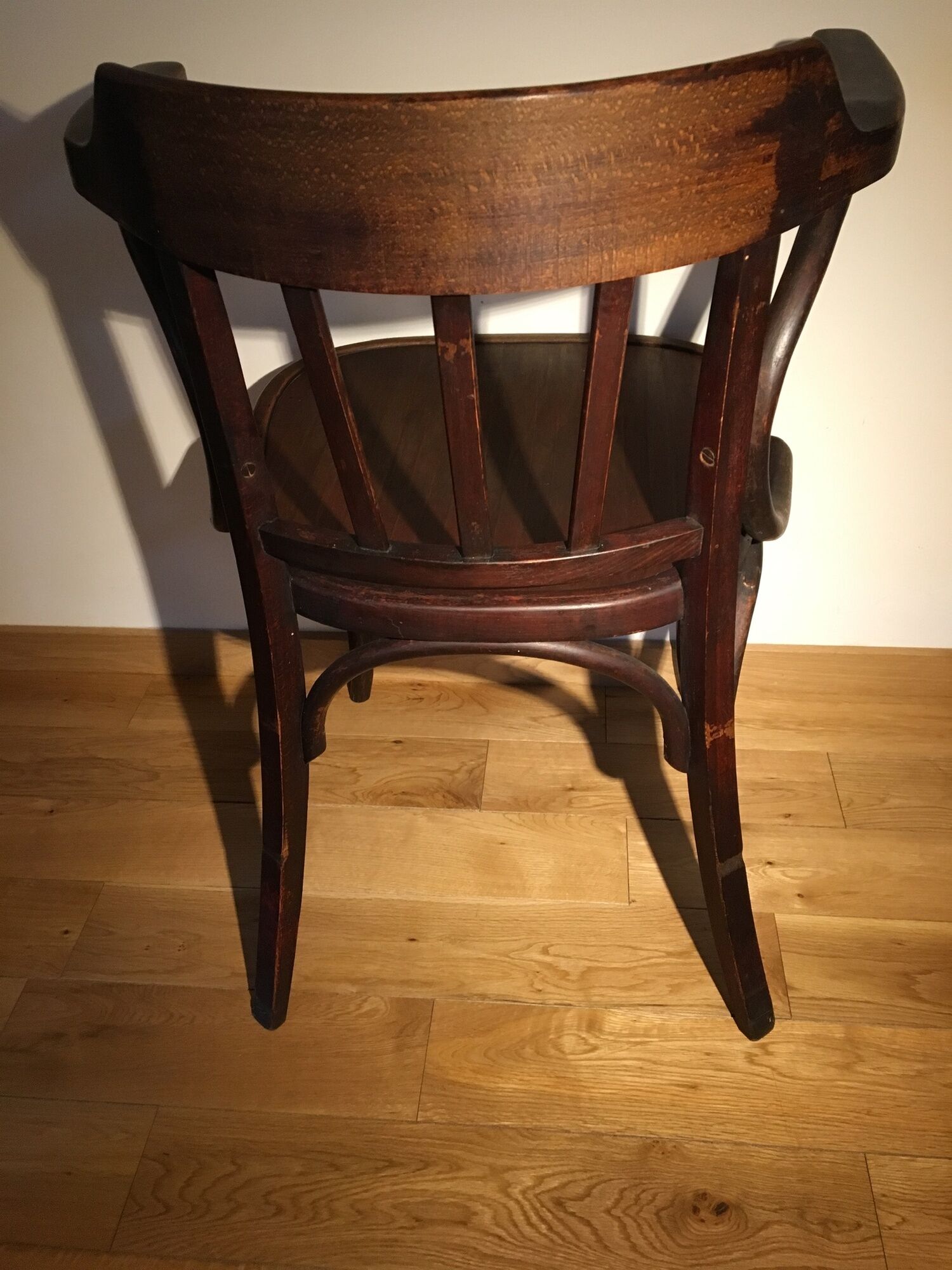 Armchair of workshop stamped Walter Baumann n * 22 - 1930