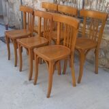 Set of 8 bistro chairs